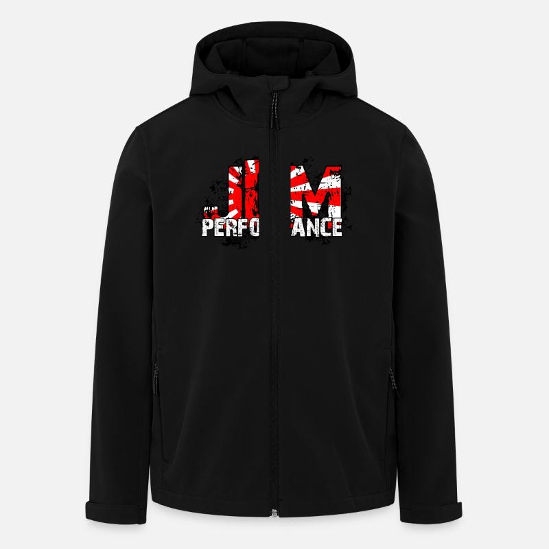 JDM PERFORMANCE - Recycelte Männer Softshell-Jacke von Stanley/Stella - Schwarz