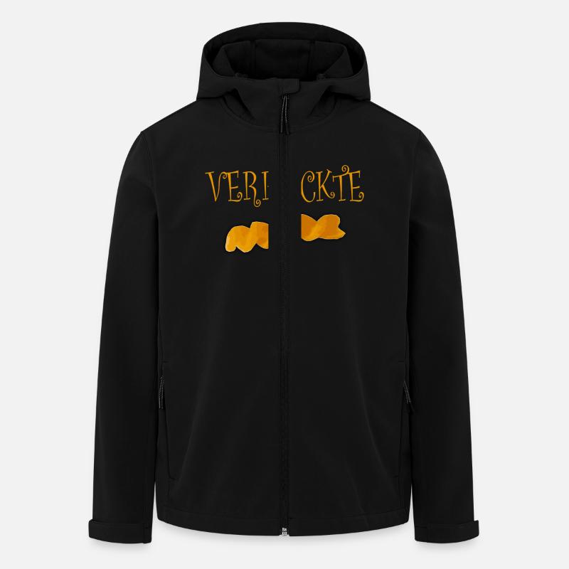 verrueckte_nudel - Recycelte Männer Softshell-Jacke von Stanley/Stella - Schwarz