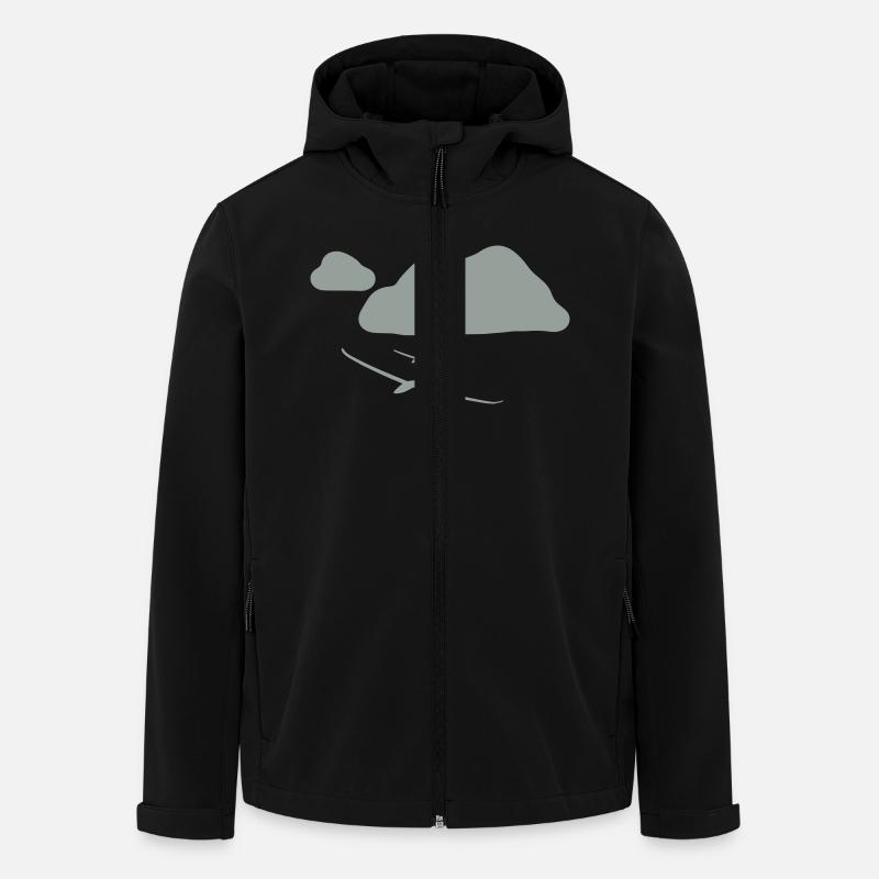 Gliding 4 - Men’s Recycled Softshell Jacket by Stanley/Stella - black