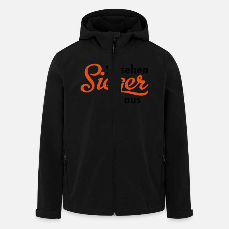 Winner - Men’s Recycled Softshell Jacket by Stanley/Stella - black