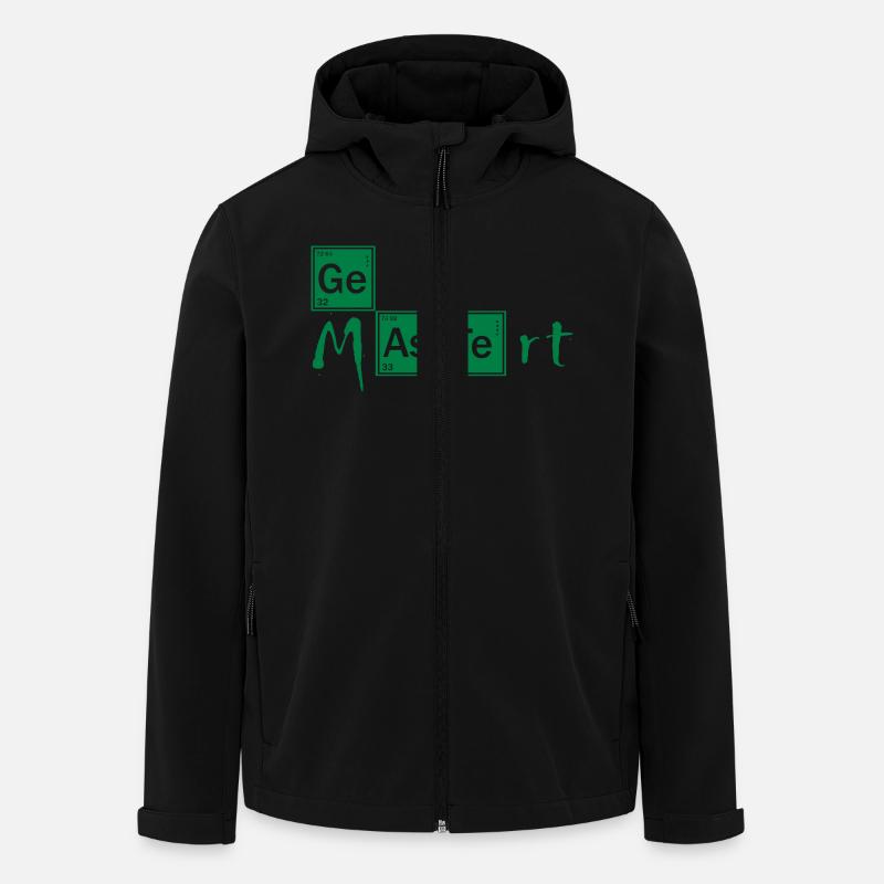Master of Chemistry - Recycelte Männer Softshell-Jacke von Stanley/Stella - Schwarz