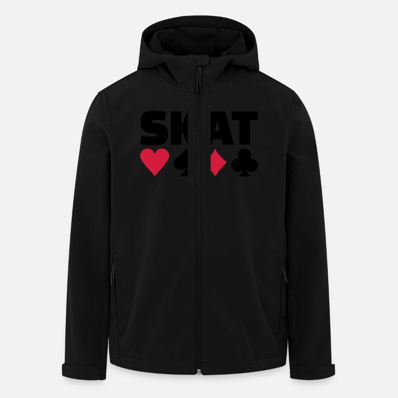 Skat - Veste softshell homme en polyester recyclé Discoverer Stanley/Stella - noir