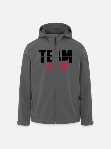 team_leade - Recycelte Männer Softshell-Jacke von Stanley/Stella - Schwarz
