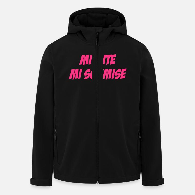 Mi Pute Mi Soumise - Veste softshell homme en polyester recyclé Stanley/Stella - noir