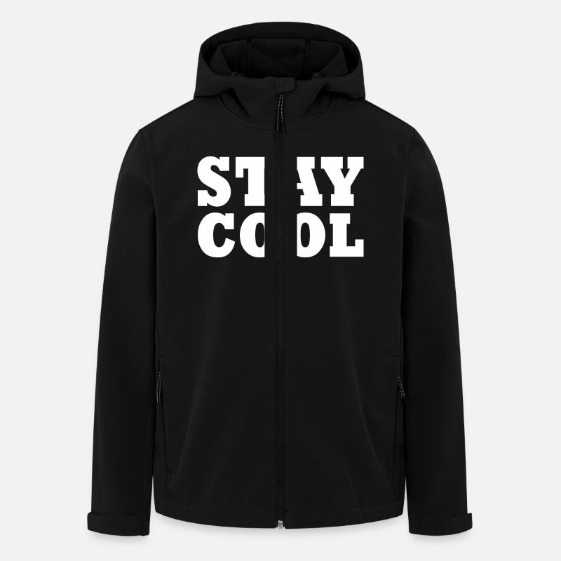 Stay cool - Men’s Recycled Softshell Jacket by Stanley/Stella - black