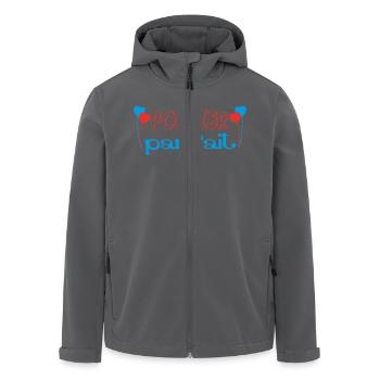 POMPIER parfait - Veste softshell homme en polyester recyclé Stanley/Stella - noir - Devant - AI Model Male 185 light (185cm)