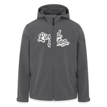 limited edition - Recycelte Männer Softshell-Jacke von Stanley/Stella - Anthrazit - Vorne - AI Model Male 185 light (185cm)