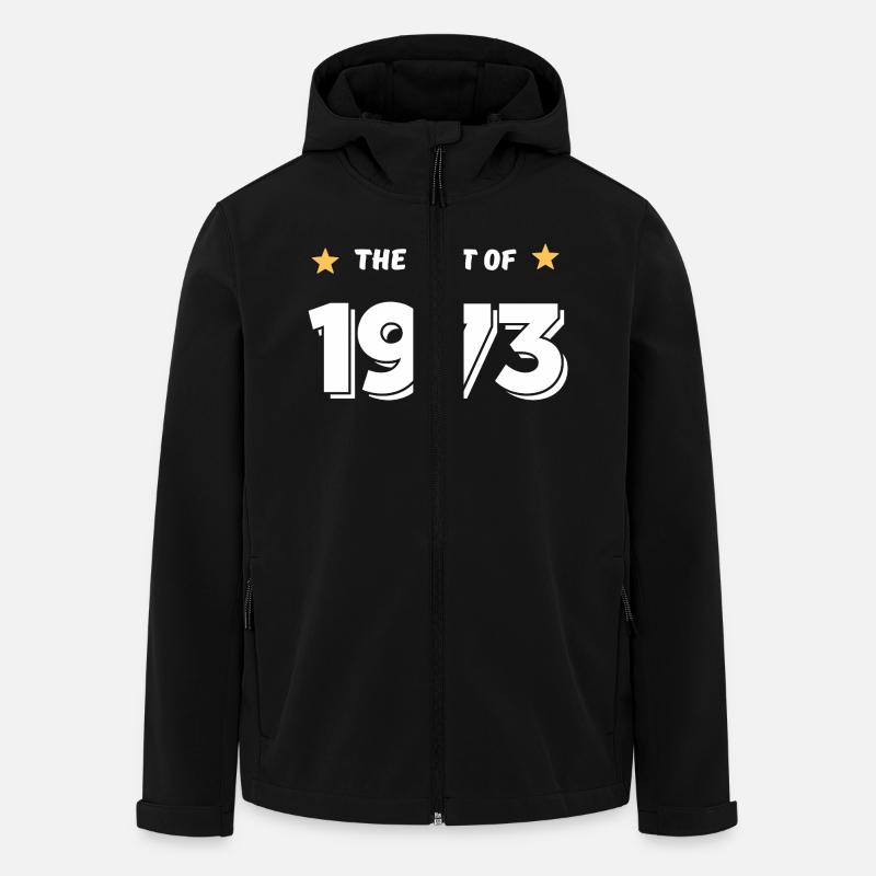 Das Beste aus 1973 - Recycelte Männer Softshell-Jacke von Stanley/Stella - Schwarz