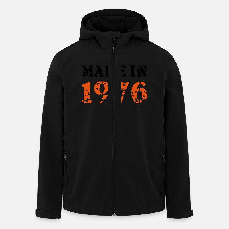 Made in 1976 - Recycelte Männer Softshell-Jacke von Stanley/Stella - Schwarz