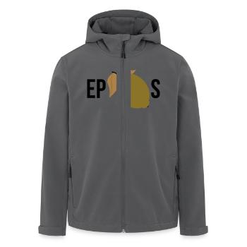 EPLS - Recycelte Männer Softshell-Jacke von Stanley/Stella - Schwarz - Vorne - AI Model Male 185 light (185cm)