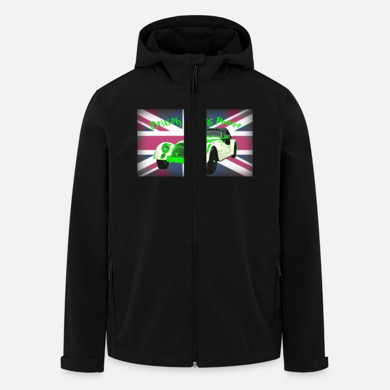 morgan - Men’s Recycled Softshell Jacket by Stanley/Stella - black