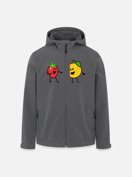 fruit salad one - Recycelte Männer Softshell-Jacke von Stanley/Stella - Schwarz