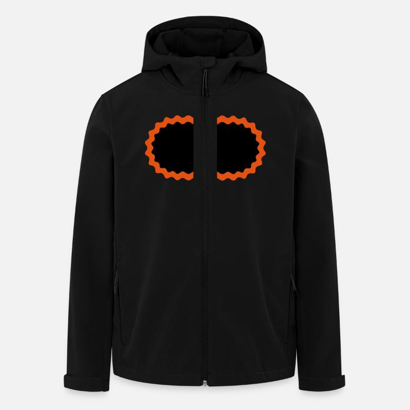 Fahrrad Flicken - Recycelte Männer Softshell-Jacke von Stanley/Stella - Schwarz