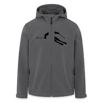 ski__1_f1 - Veste softshell homme en polyester recyclé Stanley/Stella - noir - Devant - AI Model Male 185 light (185cm)