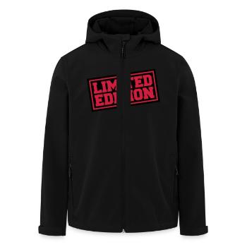 Cool Limited Edition Design - Veste softshell homme en polyester recyclé Stanley/Stella - noir - Devant - AI Model Male 185 light (185cm)