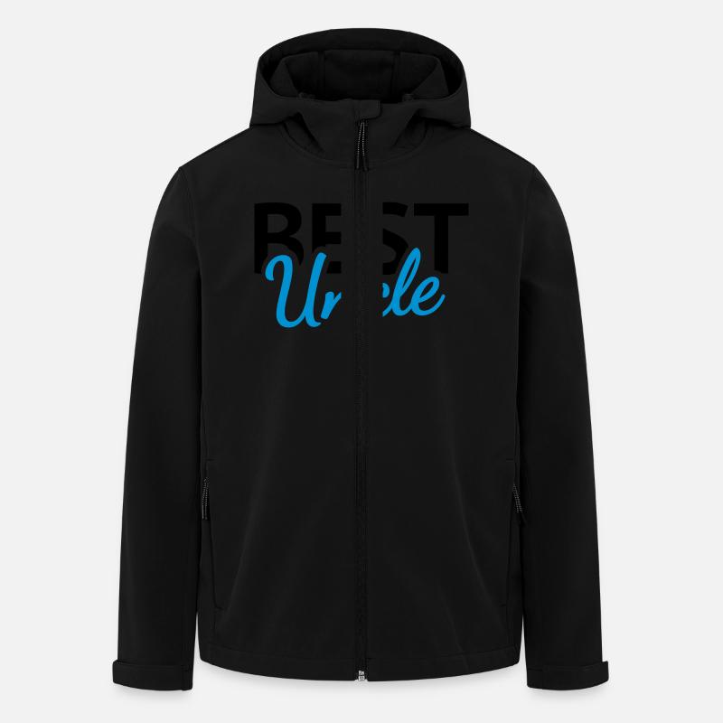 Best Uncle - Men’s Recycled Softshell Jacket by Stanley/Stella - black