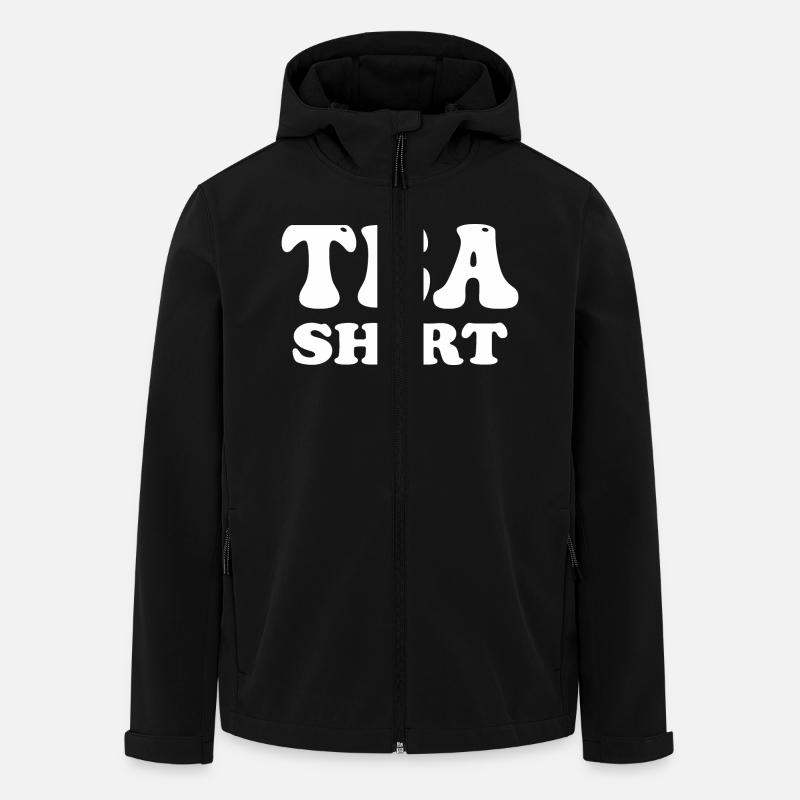 Chemise de thé - Veste softshell homme en polyester recyclé Stanley/Stella - noir