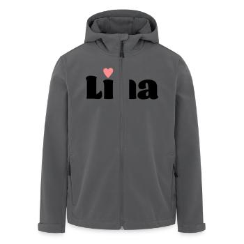 Lina Geschenk - Recycelte Männer Softshell-Jacke von Stanley/Stella - Schwarz - Vorne - AI Model Male 185 light (185cm)