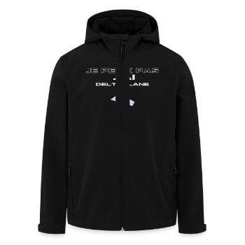 je peux pas j'ai deltaplane passion - Veste softshell homme en polyester recyclé Stanley/Stella - noir - Devant - AI Model Male 185 light (185cm)