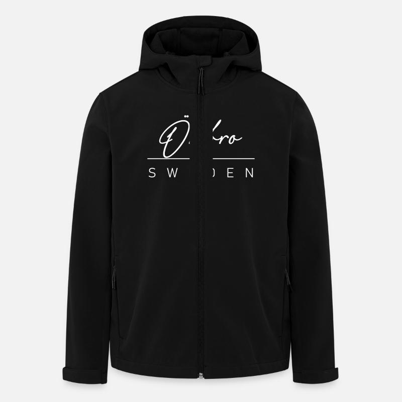 Schweden - Örebro - Suède - Sverige - Veste softshell homme en polyester recyclé Stanley/Stella - noir