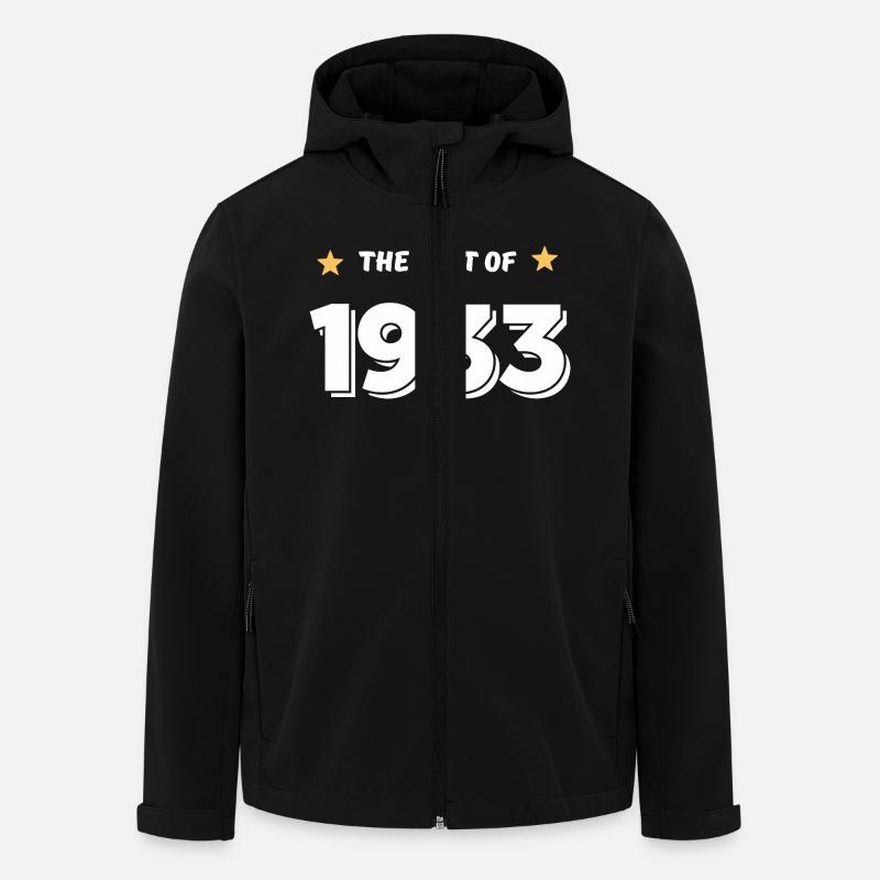 Best of 1933 - Men’s Recycled Softshell Jacket by Stanley/Stella - black