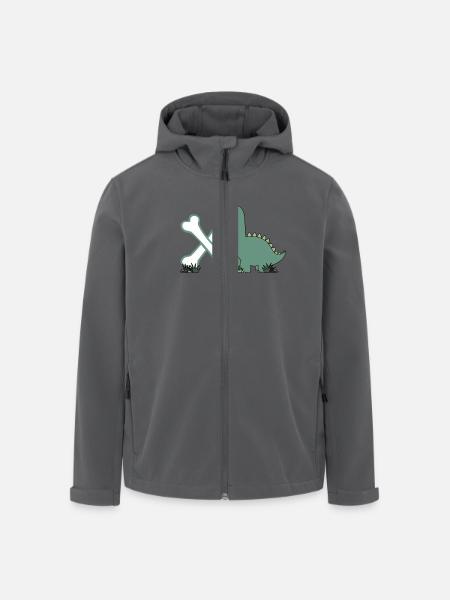 Buchstabe X - Recycelte Männer Softshell-Jacke von Stanley/Stella - Schwarz