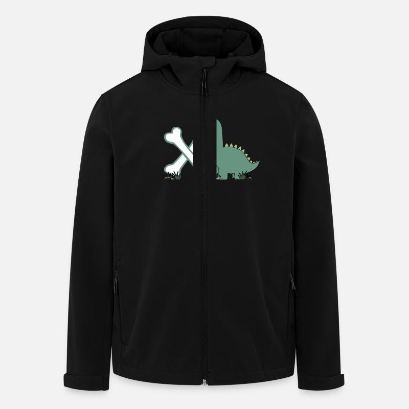 Letter X - Men’s Recycled Softshell Jacket by Stanley/Stella - black