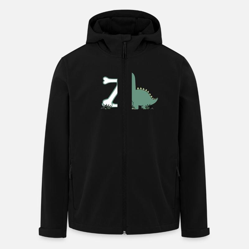 Buchstabe Z - Recycelte Männer Softshell-Jacke von Stanley/Stella - Schwarz