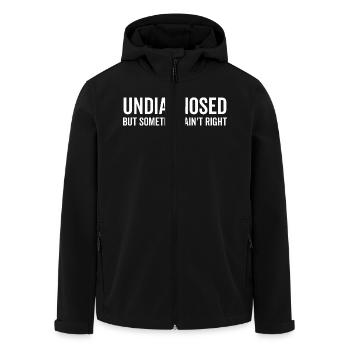 Non diagnostiqué mais quelque chose ne va pas - Veste softshell homme en polyester recyclé Stanley/Stella - noir - Devant - AI Model Male 185 light (185cm)