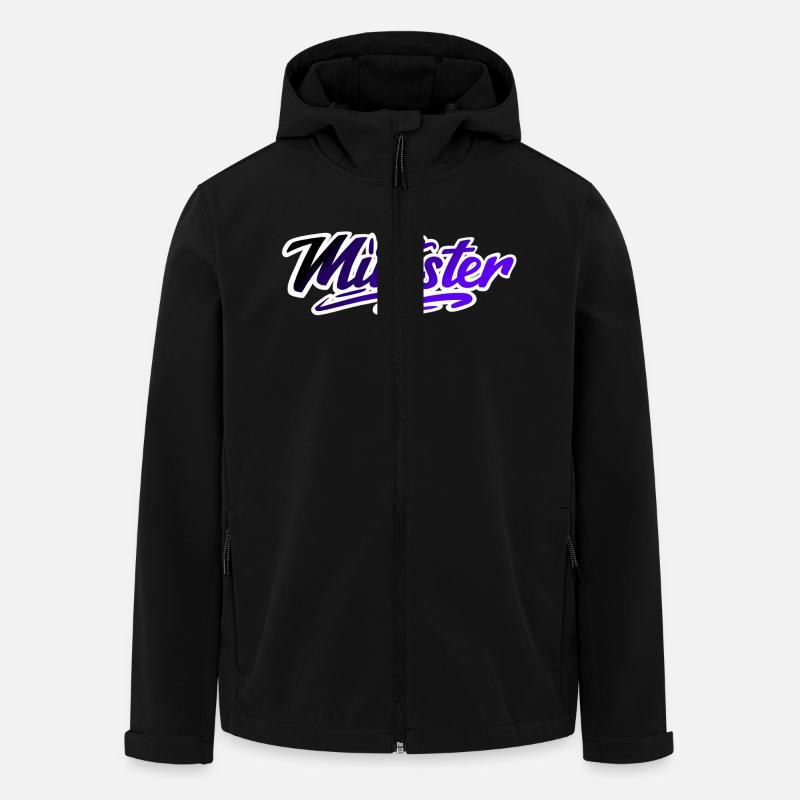 Minster - Men’s Recycled Softshell Jacket by Stanley/Stella - black