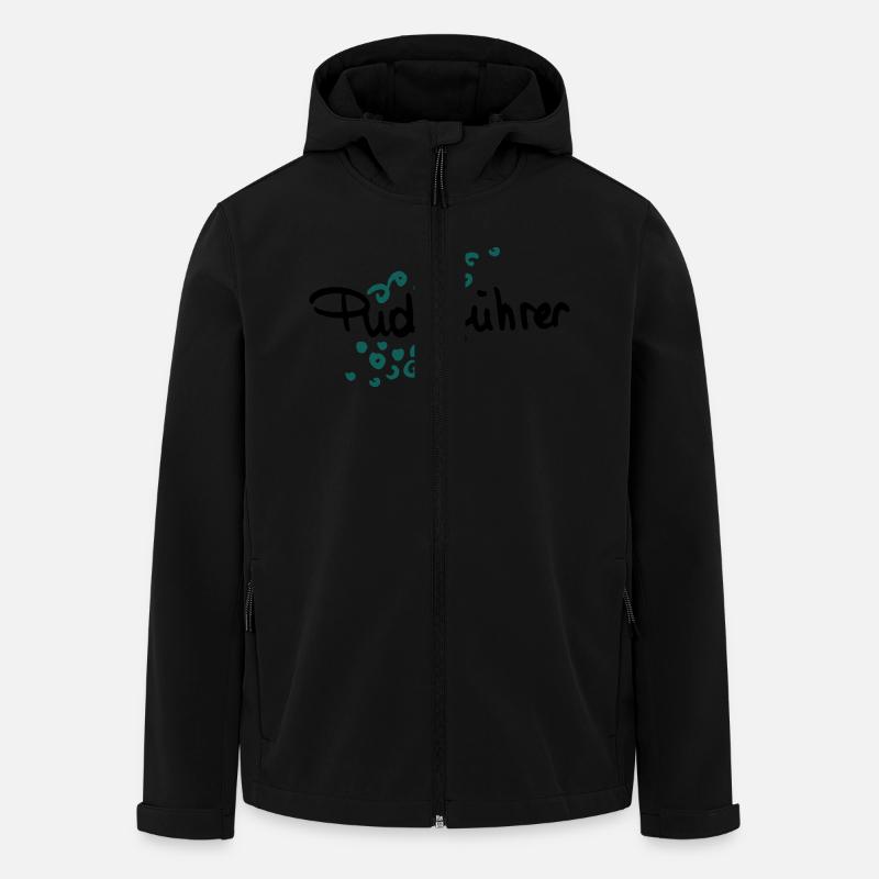 Pudelführer - Recycelte Männer Softshell-Jacke von Stanley/Stella - Schwarz