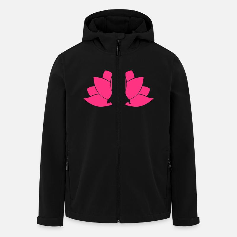 Meditation Buddha - Recycelte Männer Softshell-Jacke von Stanley/Stella - Schwarz