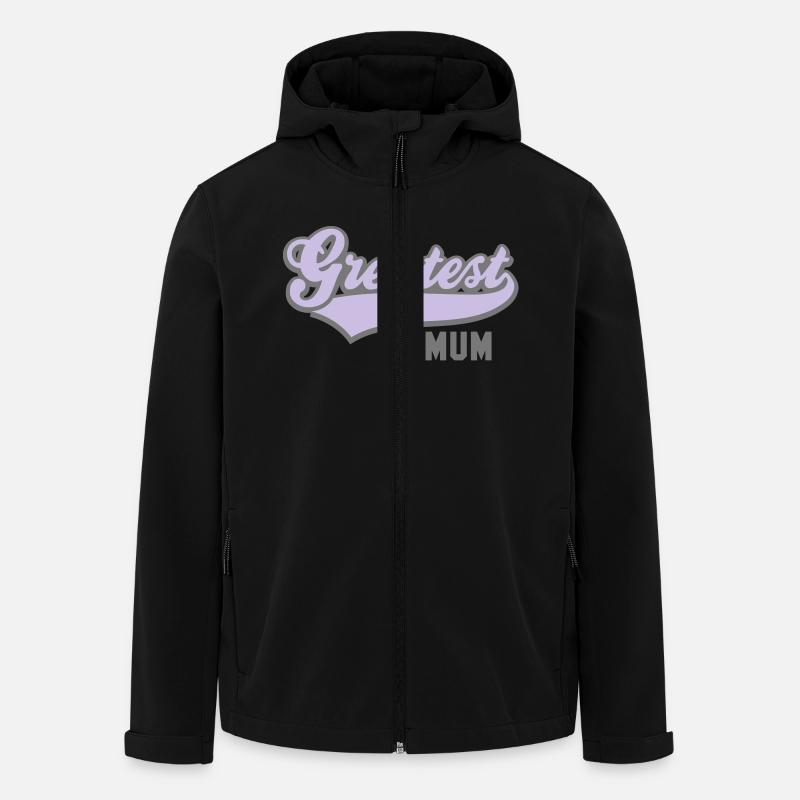 Greatest MUM 2C - Men’s Recycled Softshell Jacket by Stanley/Stella - black