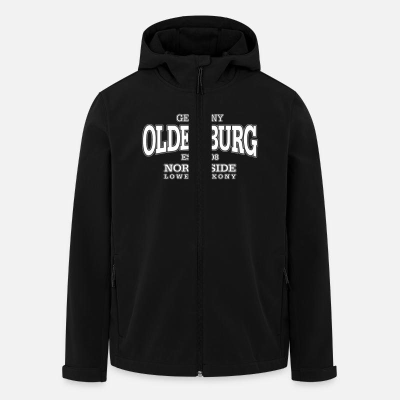 Oldenburg (white) - Men’s Recycled Softshell Jacket by Stanley/Stella - black