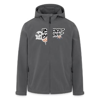 BRAAP BRAAAP MACHINE SKULL - Recycelte Männer Softshell-Jacke von Stanley/Stella - Schwarz - Vorne - AI Model Male 185 light (185cm)