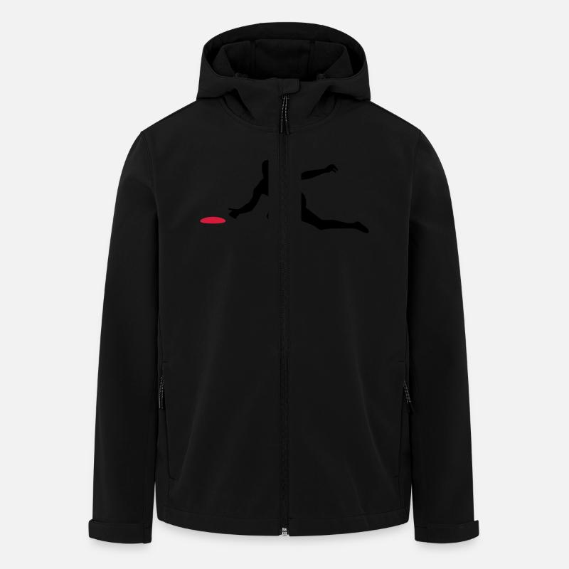 Discgolf - Men’s Recycled Softshell Jacket by Stanley/Stella - black