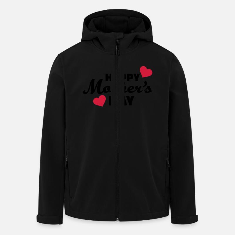 Happy Mother's Day - Veste softshell homme en polyester recyclé Stanley/Stella - noir