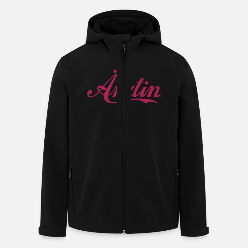 Ärztin - Recycelte Männer Softshell-Jacke von Stanley/Stella - Schwarz