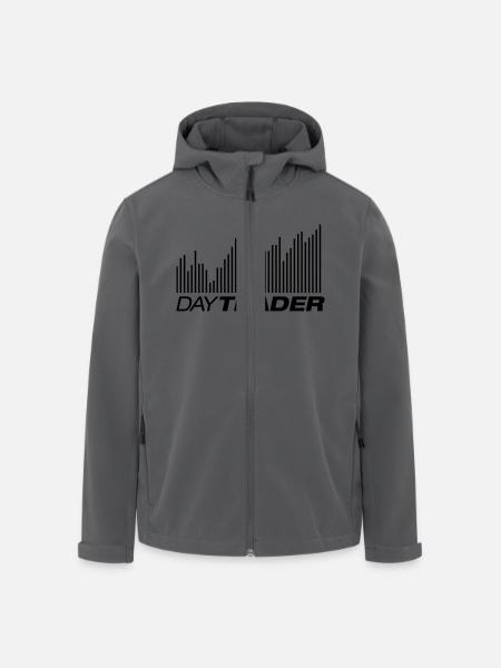 day_trader_yu1 - Recycelte Männer Softshell-Jacke von Stanley/Stella - Schwarz