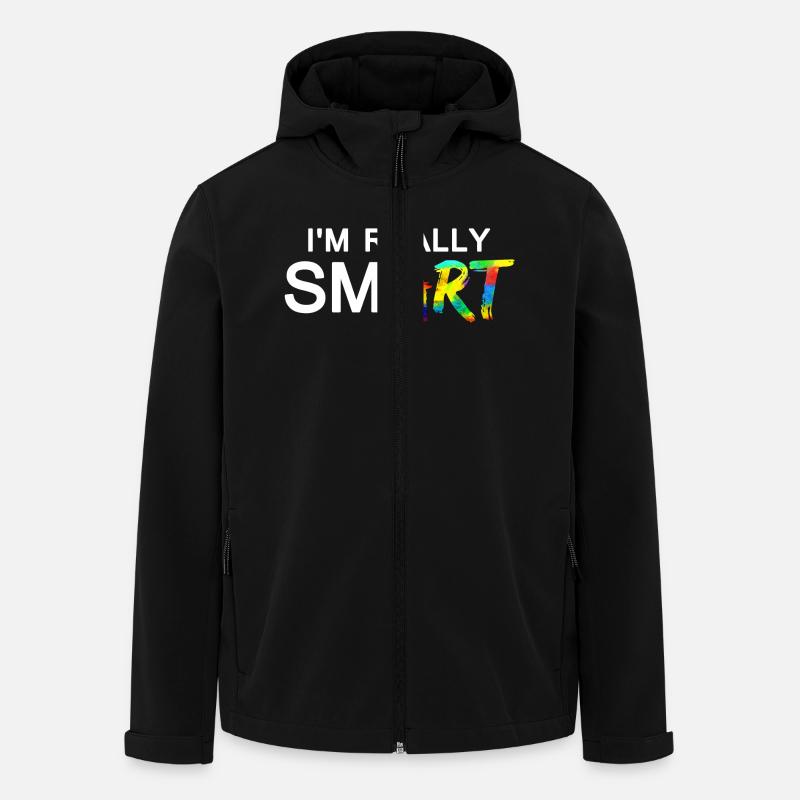 Really SmART 02 - Recycelte Männer Softshell-Jacke von Stanley/Stella - Schwarz