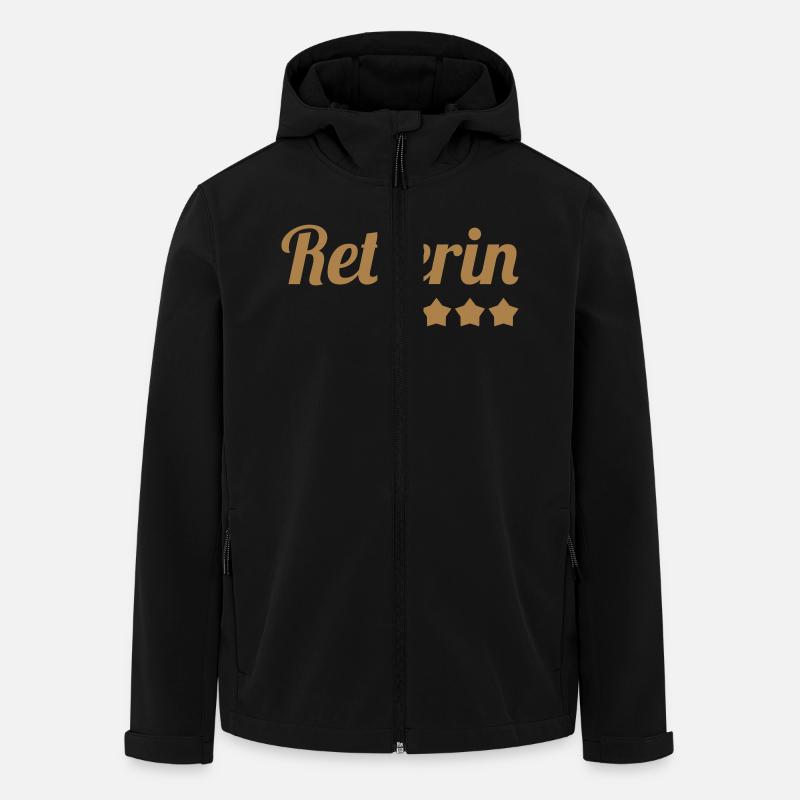 Secourisme / Secouriste / Secours / Secourir - Veste softshell homme en polyester recyclé Stanley/Stella - noir