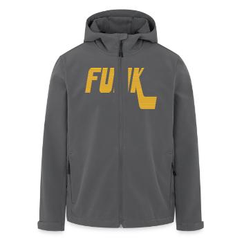 Funk 2 - Veste softshell homme en polyester recyclé Stanley/Stella - noir - Devant - AI Model Male 185 light (185cm)