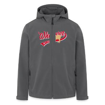 Whatever-Sloth-Faultier-Prokrastinieren-Faulenzen - Recycelte Männer Softshell-Jacke von Stanley/Stella - Anthrazit - Vorne - AI Model Male 185 light (185cm)