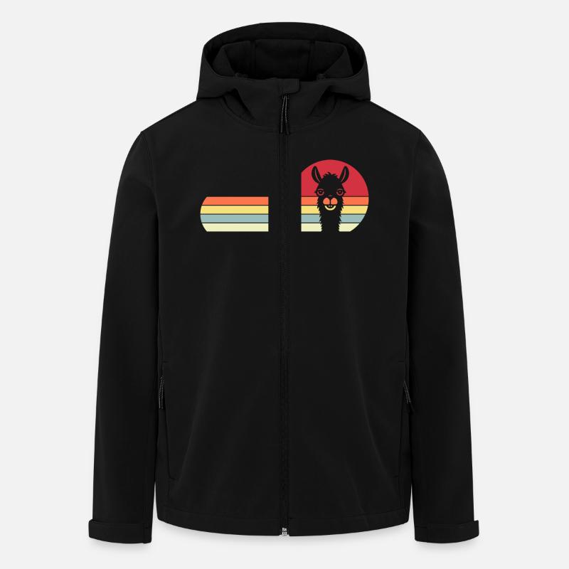 Alpaca - Men’s Recycled Softshell Jacket by Stanley/Stella - black