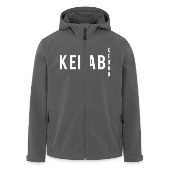 Kebab Fast Food Cadeau Dire Idée Cadeau - Veste softshell homme en polyester recyclé Stanley/Stella - noir - Devant - AI Model Male 185 light (185cm)