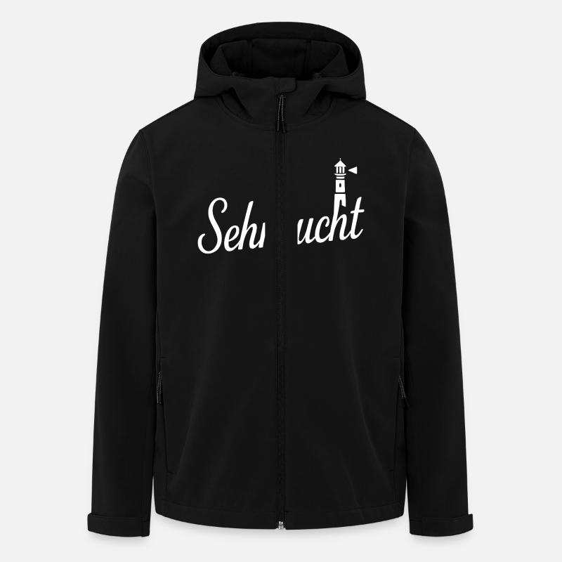 Aspiration - Veste softshell homme en polyester recyclé Stanley/Stella - noir