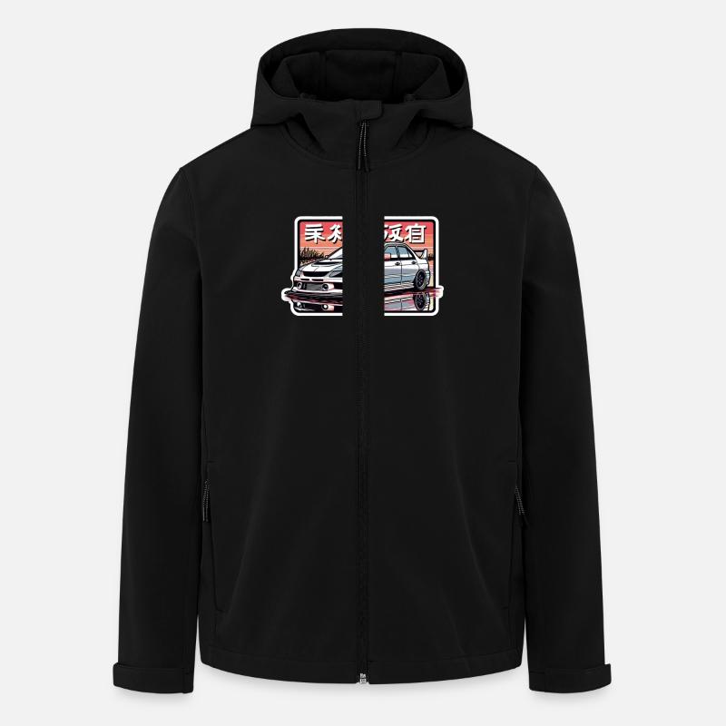 EVO Sundowner - Recycelte Männer Softshell-Jacke von Stanley/Stella - Schwarz