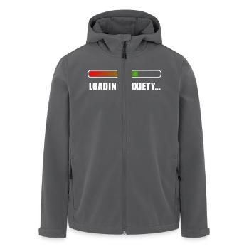 Loading L’anxiété... - Veste softshell homme en polyester recyclé Stanley/Stella - charbon - Devant - AI Model Male 185 light (185cm)