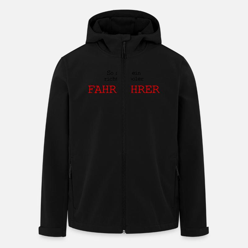 So sieht ein richtig cooler Fahrlehrer aus. - Recycelte Männer Softshell-Jacke von Stanley/Stella - Schwarz