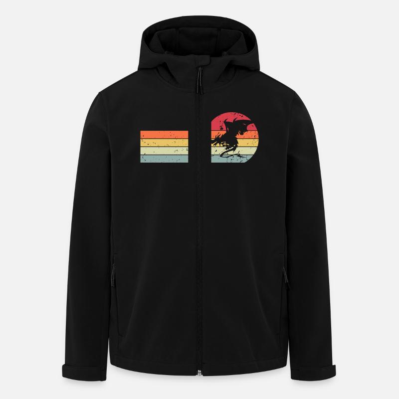 Dragon - Men’s Recycled Softshell Jacket by Stanley/Stella - black